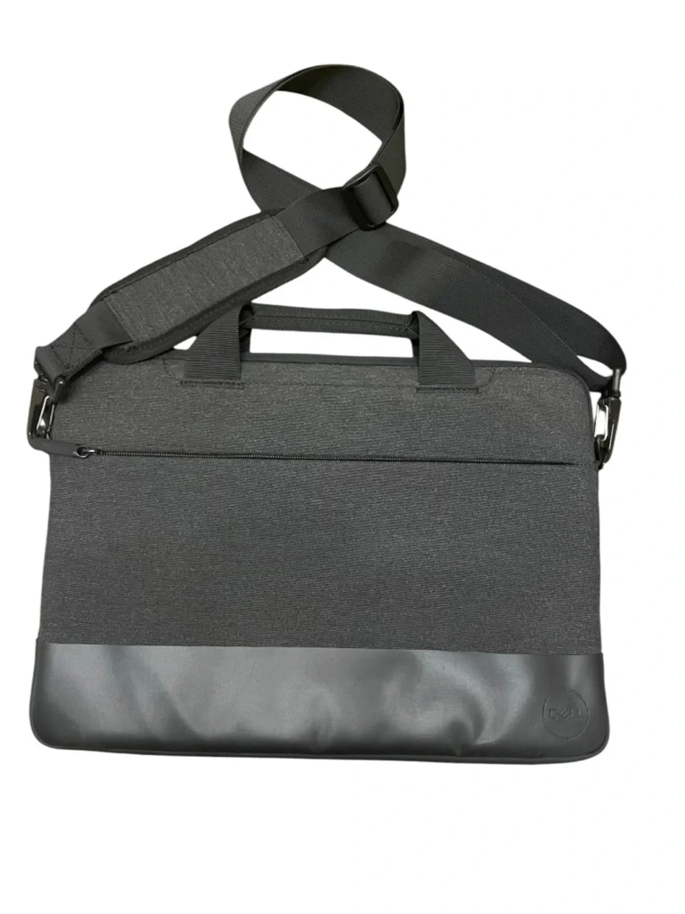 DELL Black & Dark Grey Laptop Bag. Measurements in pictures.